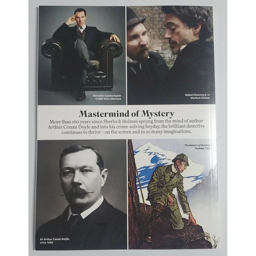 LIFE MAGAZINE 2024 SHERLOCK HOLMES  Story Behind the WORLD'S GREATEST DETECTIVE
